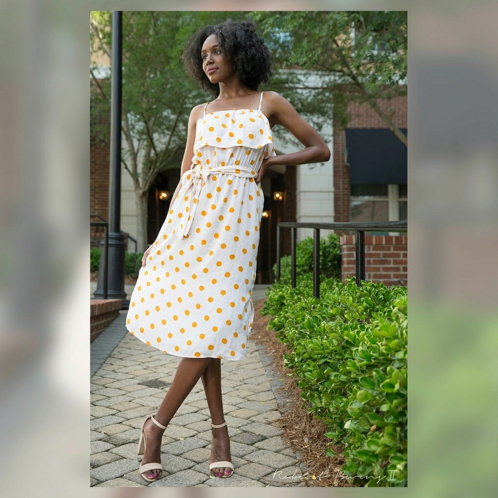 Polka dot dress